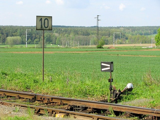 železniční trasa